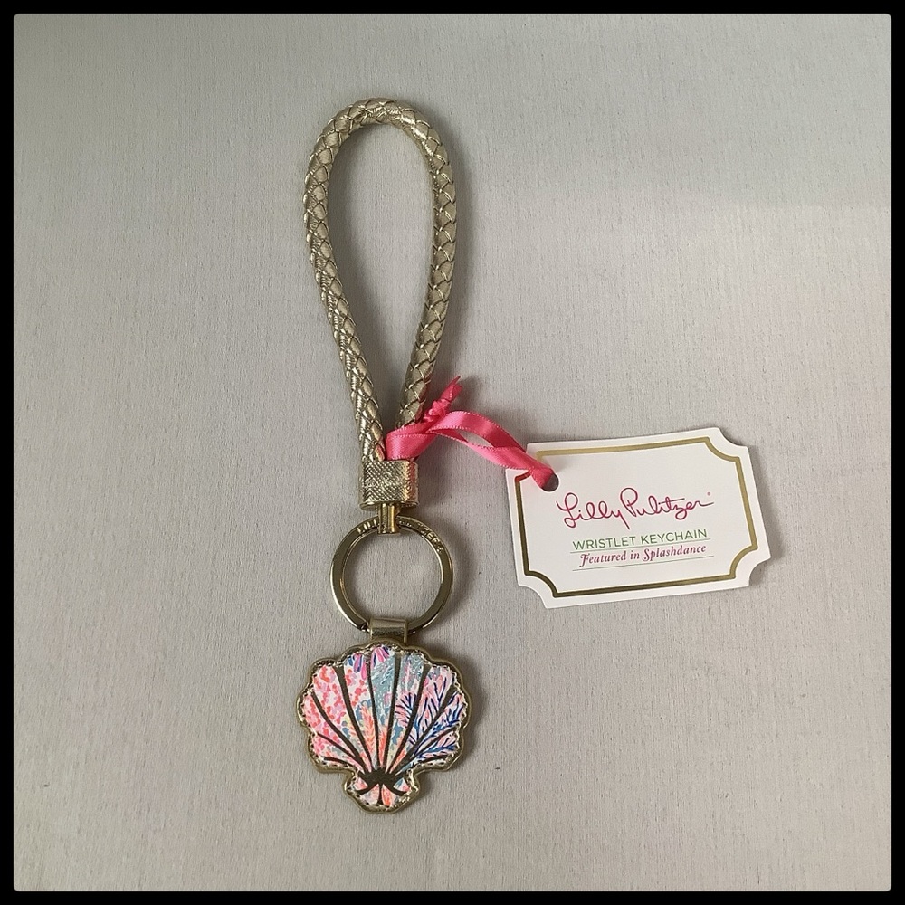 NWT Lilly Pulitzer wristlet keychain